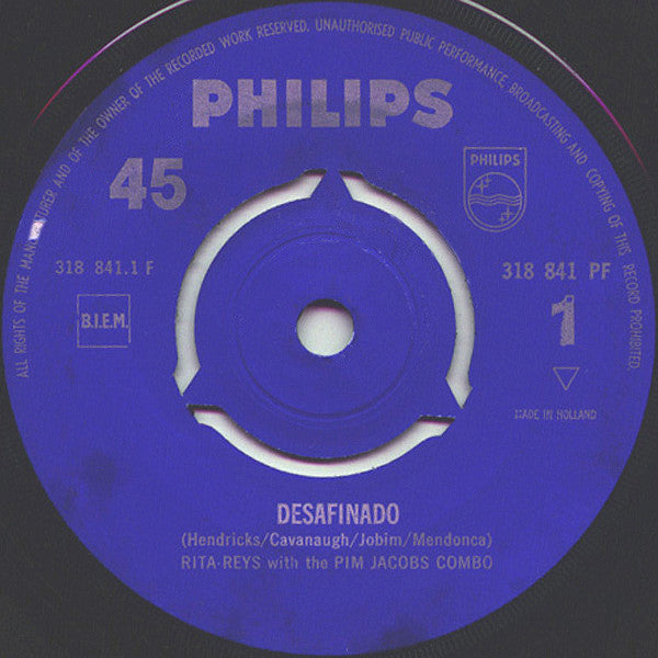 Rita Reys With The Pim Jacobs Combo – Desafinado 08668 31461 32149