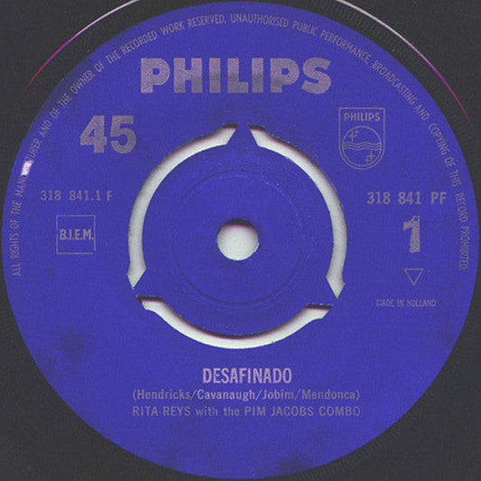 Rita Reys With The Pim Jacobs Combo – Desafinado 08668 31461 32149