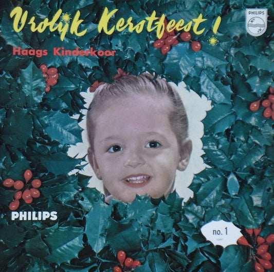 Haags Kinderkoor - Vrolijk Kerstfeest! (10") 50518 Vinyl LP 10" Vinyl Goed / Hoes Goed