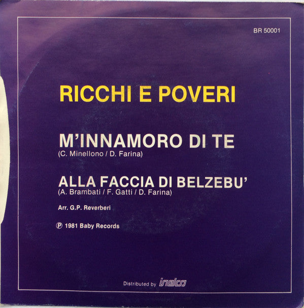 Ricchi & Poveri - Mamma Maria 43093 Vinyl Singles Vinyl Goed / Hoes Goed