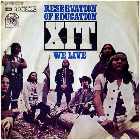 XIT - Reservation Of Education 40713 Vinyl Singles Vinyl Goed / Hoes Goed