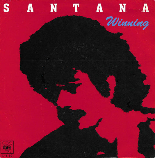 Santana - Winning 38803 Vinyl Singles Vinyl Goed / Hoes Goed