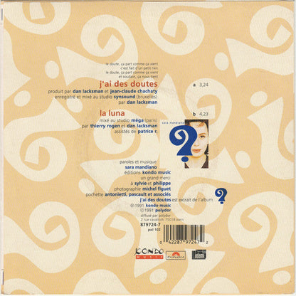 Sara Mandiano - J'ai Des Doutes 15196