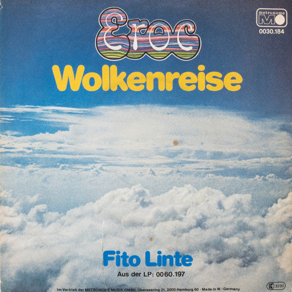 Eroc - Wolkenreise 40983 Vinyl Singles Vinyl Goed / Hoes Goed