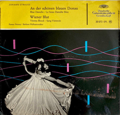 Johann Strauss Jr. - An Der Schönen Blauen Donau Vinyl Singles Vinyl Goed / Hoes Goed