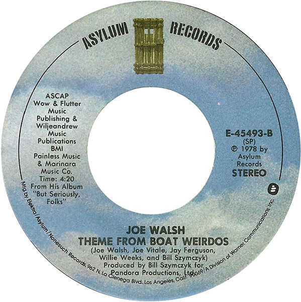 Joe Walsh - Life's Been Good 38824 Vinyl Singles Vinyl Goed / Hoes Generic