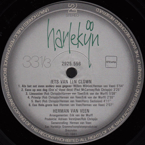Herman van Veen – Etwas über einen Clown (LP) 51384
