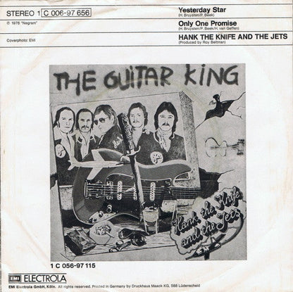 Hank The Knife And The Jets - Yesterday Star (B-Keus) Vinyl Singles Vinyl Zeer Goed / Hoesje Goed "VINYLSINGLES.NL"