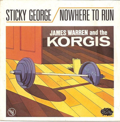 James Warren And The Korgis - Sticky George 41545 Vinyl Singles Vinyl Goed / Hoes Goed