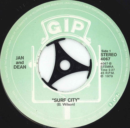Jan & Dean - Surfcity 07333 Vinyl Singles Vinyl Goed / Hoes Goed