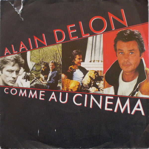 Alain Delon - Comme Au Cinema 42094 Vinyl Singles Vinyl Goed / Hoes Goed
