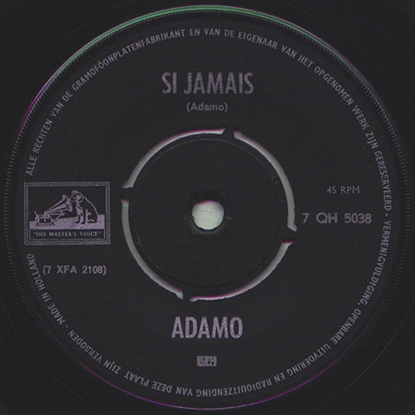 Adamo - Quand Les Roses 00796 Vinyl Singles Hoes: Generic / Vinyl: Goede Staat   