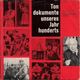 Various - Tondokumente Unseres Jahrhunderts 15150