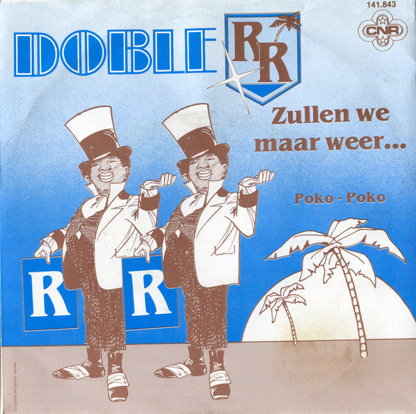 Doble R - Zullen We Maar Weer 41245 Vinyl Singles Vinyl Goed / Hoes Tekst