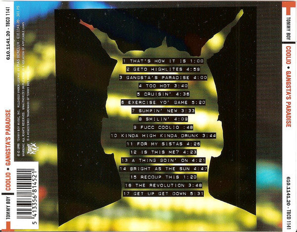 Coolio - Gangsta's Paradise (CD) 70811 Compact Disc Goede Staat