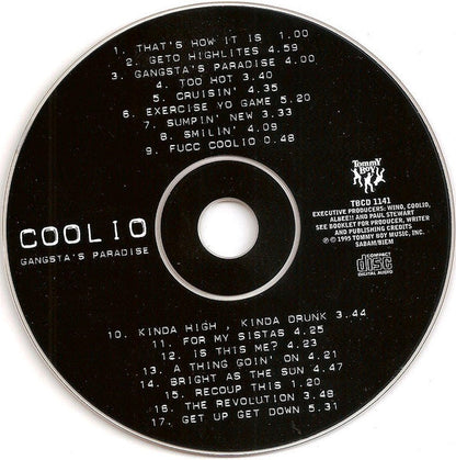Coolio - Gangsta's Paradise (CD) 70811 Compact Disc Goede Staat