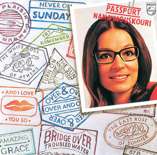 Nana Mouskouri - Passport (LP) 50059 Vinyl LP Vinyl Goed / Hoes Goed