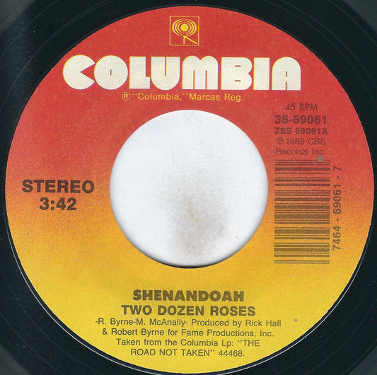 Shenandoah - Two Dozen Roses 41210 Vinyl Singles Vinyl Goed / Hoes Generic