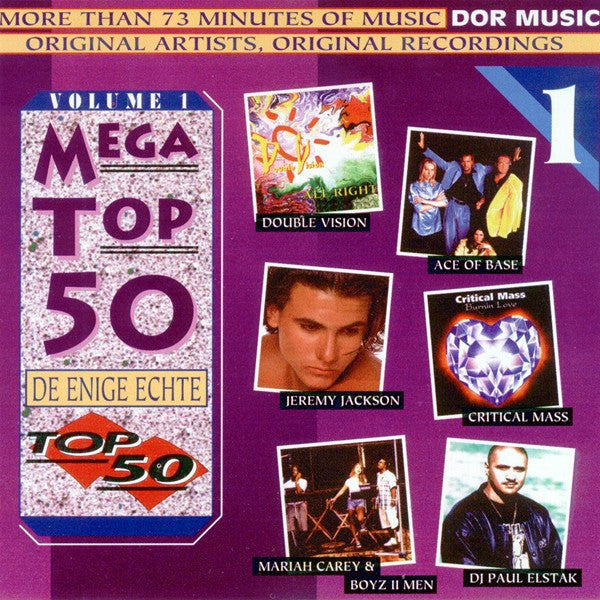 Various - Het Beste Uit De Mega Top 50 Van 1996 Volume 1 Januari (CD) 70641 Compact Disc Goede Staat