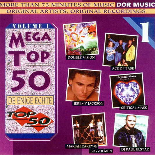 Various - Het Beste Uit De Mega Top 50 Van 1996 Volume 1 Januari (CD) 70641 Compact Disc Goede Staat