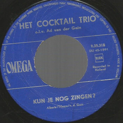 Cocktail Trio - Batje Vier 43511 Vinyl Singles Vinyl Goed / Hoes Generic
