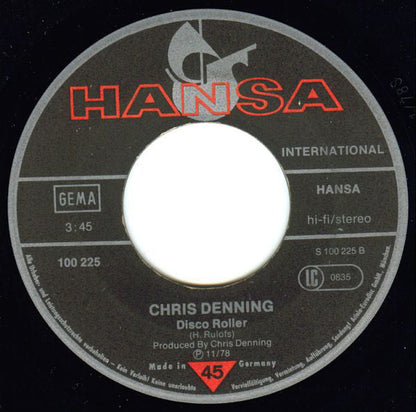 Chris Denning - Jamaica Farewell 07924 Vinyl Singles Vinyl Goed / Hoes Goed