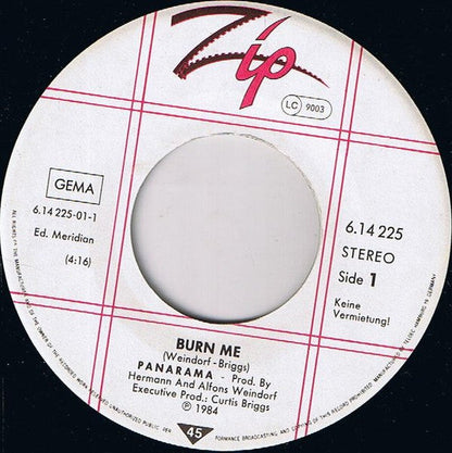 Panarama - Burn Me 29111