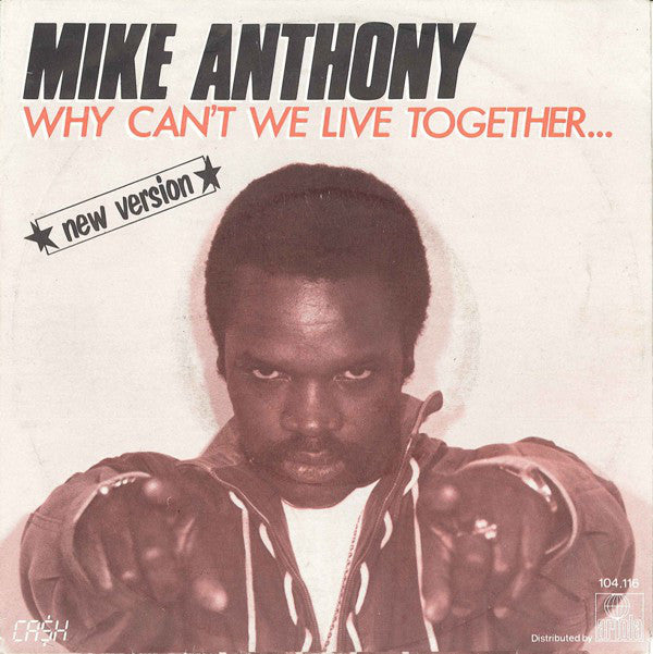 Mike Anthony - Why Can't We Live Together 27054 Vinyl Singles Vinyl Goed / Hoes Goed