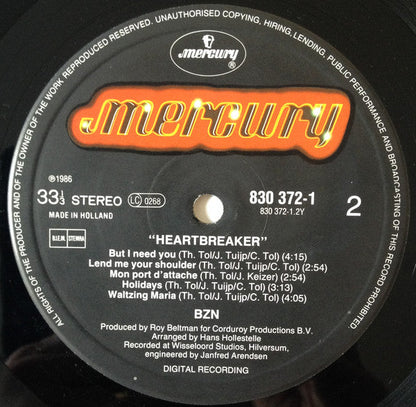 BZN – Heartbreaker (LP) 49878