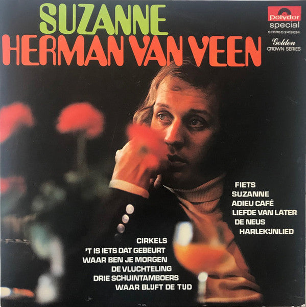 Herman van Veen - Suzanne (LP) Vinyl LP Vinyl Zeer Goed / Hoesje Goed "VINYLSINGLES.NL"