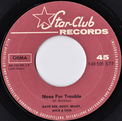 Dave Dee, Dozy, Beaky, Mick & Tich - Zabadak Vinyl Singles Vinyl Zeer Goed / Hoesje Generic "VINYLSINGLES.NL"