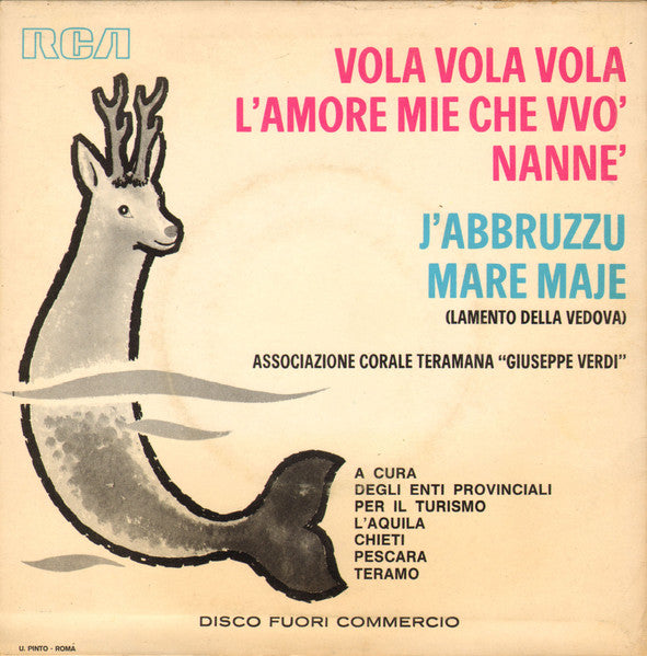 Associazione Corale Teramana Giuseppe Verdi - Abruzzo 40781 Vinyl Singles EP Vinyl Goed / Hoes Goed
