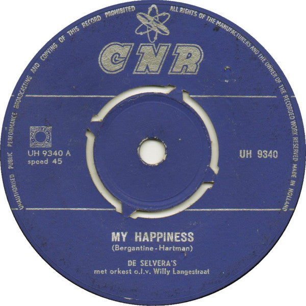 Selvera's - My Happiness 05018 Vinyl Singles Vinyl Goed / Hoes Generic