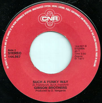 Gibson Brothers - Come To America 42086 Vinyl Singles Vinyl Goed / Hoes Generic