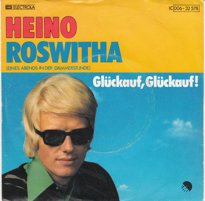 Heino - Roswitha (Eines Abends In Der Dämmerstunde) Vinyl Singles Vinyl Zeer Goed / Hoesje Goed "VINYLSINGLES.NL"