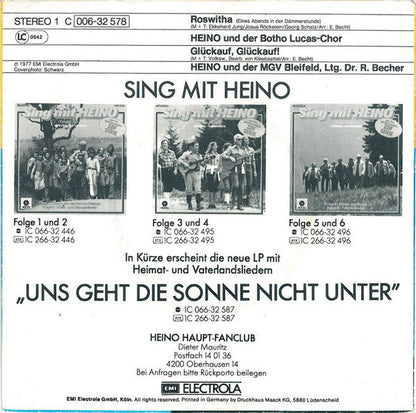 Heino - Roswitha (Eines Abends In Der Dämmerstunde) 34521 23474