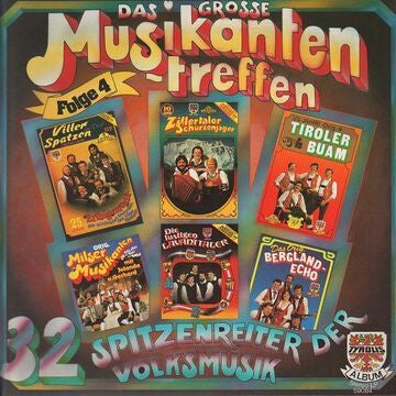 Various - Das Grosse Musikantentreffen - Folge 4 32 Spitzenreiter Der Volksmusik (LP) 52038 Vinyl LP Vinyl Goed / Hoes Goed