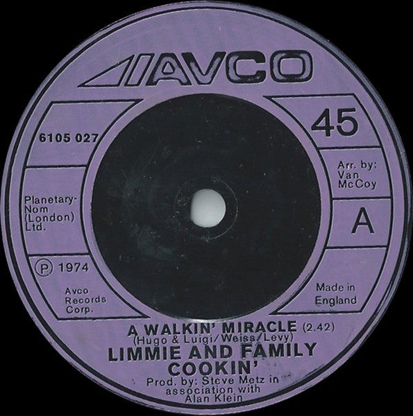Limmie & Family Cookin' - A Walkin' Miracle 41776 Vinyl Singles Vinyl Goed / Hoes Generic
