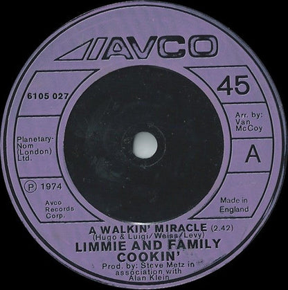 Limmie & Family Cookin' - A Walkin' Miracle 41776 Vinyl Singles Vinyl Goed / Hoes Generic