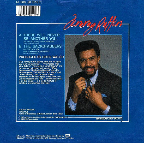 Jimmy Ruffin – Es wird nie wieder ein Du geben (19815)