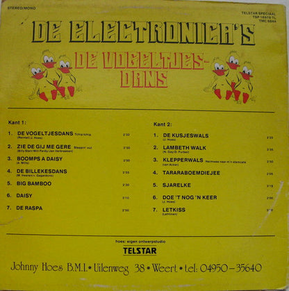 Electronica's - De Vogeltjes-Dans (LP) 52026 Vinyl LP Vinyl Goed / Hoes Goed