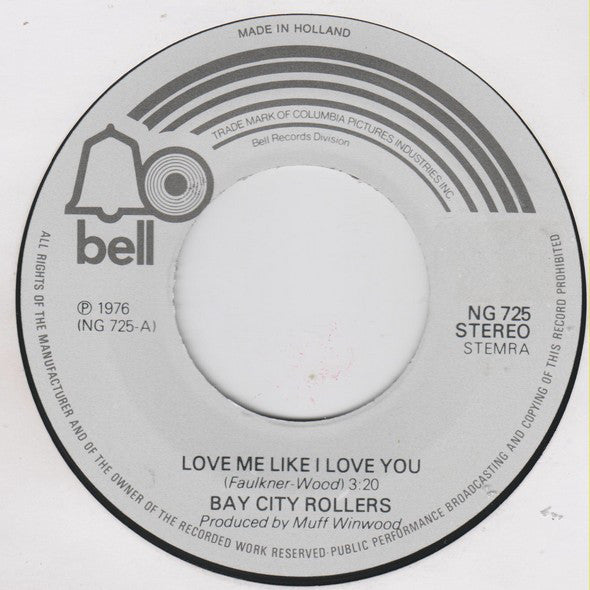 Bay City Rollers - Love Me Like I Love You 30312