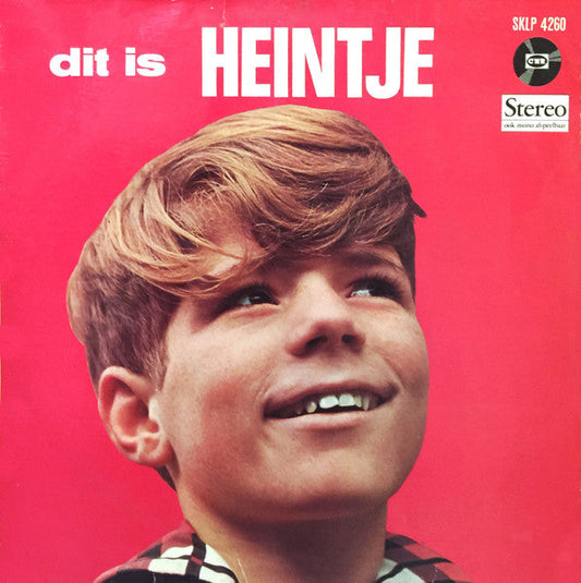 Heintje - Dit Is Heintje (LP) Vinyl LP Vinyl Goed / Hoes Goed