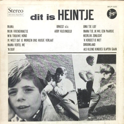 Heintje - Dit Is Heintje (LP) Vinyl LP Vinyl Goed / Hoes Goed