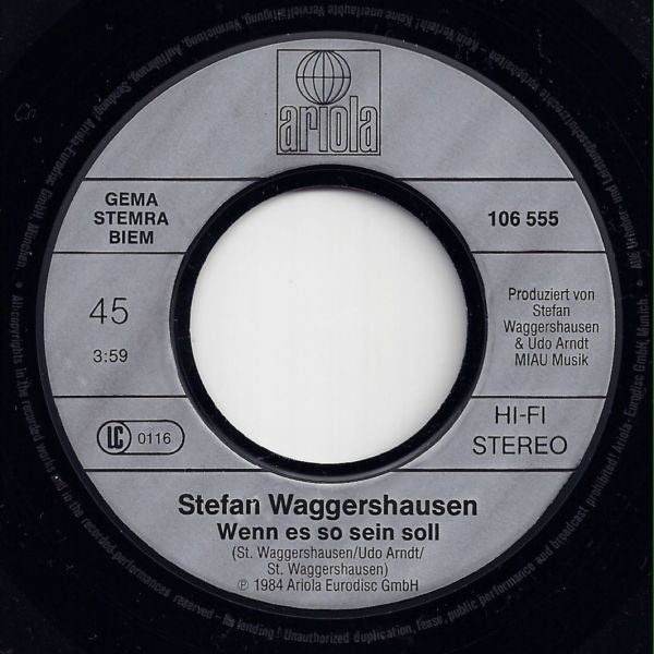 Stefan Waggershausen - Mitten Ins Herz 15037