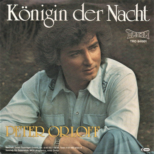 Peter Orloff - Königin Der Nacht 09580 Vinyl Singles Vinyl Goed / Hoes Goed