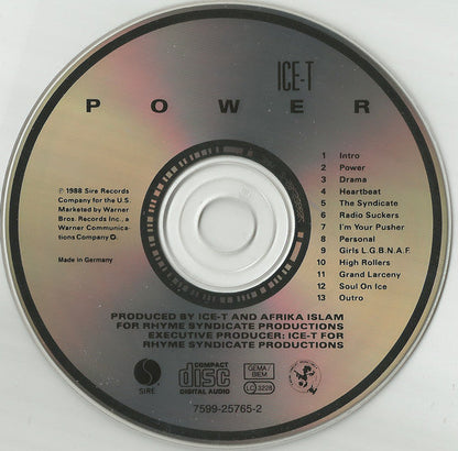 Ice-T - Power (CD) 70733 Compact Disc Goede Staat