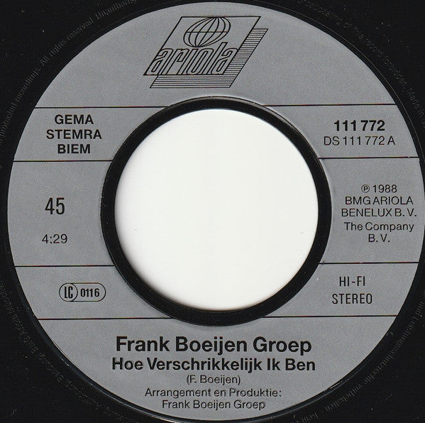 Frank Boeijen Group - How Terrible I Am 28819