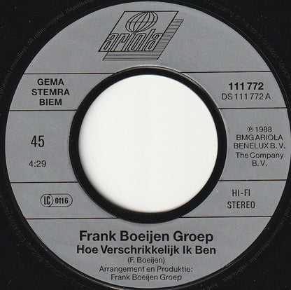 Frank Boeijen Group - How Terrible I Am 28819
