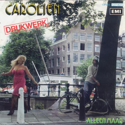 Drukwerk - Carolien 42755 Vinyl Singles Vinyl Goed / Hoesje Slecht "VINYLSINGLES.NL"